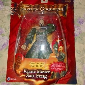 Pirates of the Caribbean Captain Sao Feng 6.75" action figure 2007